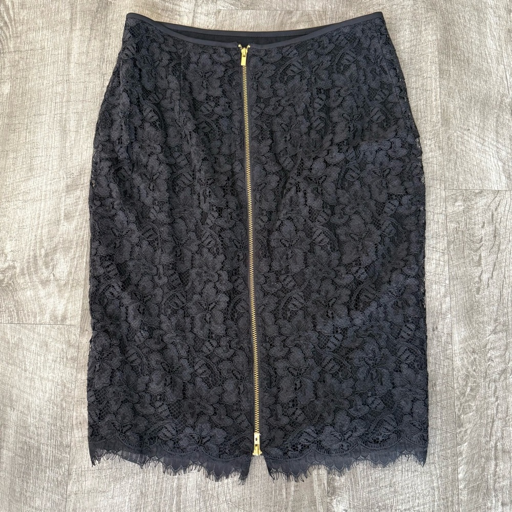 Diane Von Furstenberg 'Scotia' Lace Pencil Skirt - Picture 5 of 6